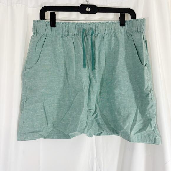 Patagonia Eco Hemp Cotton Skirt Mint Green Mini Size M - Picture 1 of 6